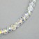 Glass beads, set 72 pcs., Size 1 pc. - 8 mm, white color