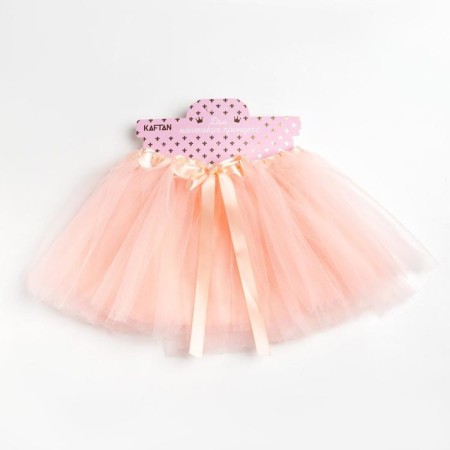 Three -layer skirt KAFTAN, peach, 25 x 22 cm-4