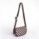 Bag-Cross-Bodi with a zipper, beige/brown color