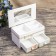 Casket wood chestnut "Flower" 9.5x19.5x11 cm
