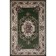 Rectangular carpet Merinos colizey, size 200x400 cm, color Green