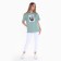 Women's jeans shortened, white color, size 46 (30)