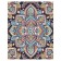 Pillow Roller "Flower ornament, decorative, size 16x45 cm