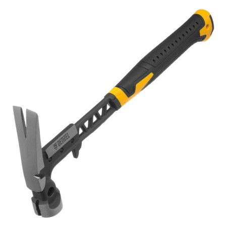 Construction hammer DENZEL 10468, whole -bearing, a boiler with a magnet, 2K handle, 450 g