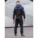 Sports costume men's ISee, size 54, dark blue color, black