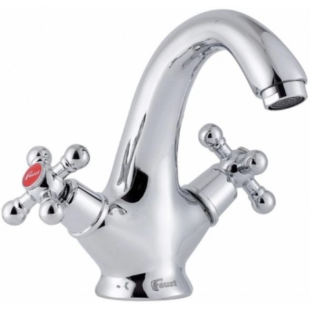 Fauzt FZS-901-54 shell mixer, two-welfare, excess length is 145 mm, chrome