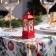 LED figure "Red Lantern with a Nutcracker" 5 × 12 × 5 cm, plastic, batteries AG13x3, glow warm white