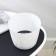 Kashpo for flowers with an insert “wave”, 4 l, d = 20 cm, h = 17 cm, white color