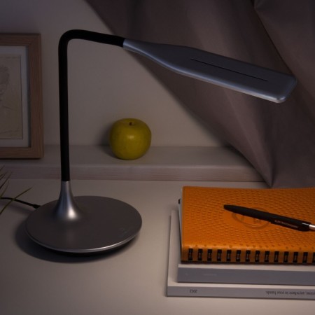 Warban table lamp, 5W LED, 6500K, 500LM, silver color-2
