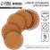 Set of bottoms for knitting, circle 15 cm, 5 pcs, hdf 3 mm