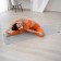Sangh yoga rug, 173 × 61 × 0.6 cm, gray color