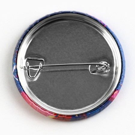 Metal anime icon, neon set, d = 38 mm, 4 pcs.-6