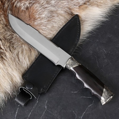 Caucasian knife "Golden Eagle 2" Steel - 65x13, Garda