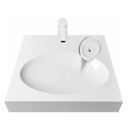 Sink My Space Mia 60 5226600, above the washing machine, with brackets, siphon, white