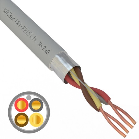 Meter cable fire-resistant KPSENG (A) -FRLSLTX 2x2x0.75mm², bay 200M Rexant