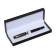 Handle Gift Roller, in the leatherette case, the case is black, gold