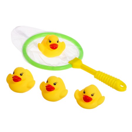 A set of toys for the bath "Catch a duck", 5 objects, color mix-9