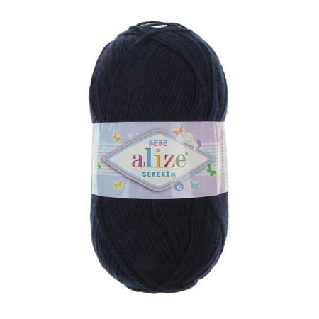 Yumerim Bebe yarn 100% acrylic 320m/100g (58 dark blue)-1