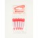 Makeup applicators, set - 5 pcs, 4.5 cm, silicone