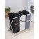 Belly basket Triple shares Dark or Light, 60 × 32 × 50 cm
