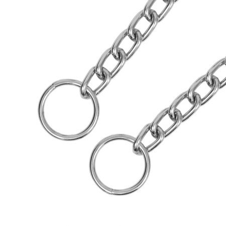 Collar - a noose with a sign for engraving, 50 cm, wire thickness 2.5 mm-3