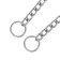 Collar - a noose with a sign for engraving, 50 cm, wire thickness 2.5 mm
