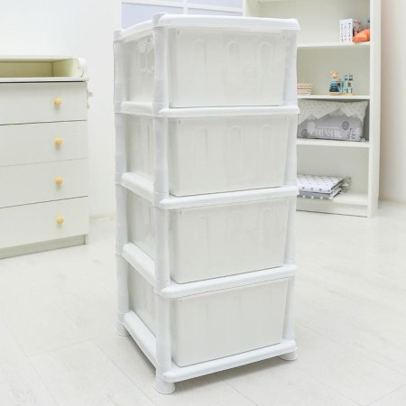 Goslose 4-section "braid", white color-3