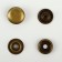 Installation button, omega (o-shaped), iron, d = 12 mm, bronze color