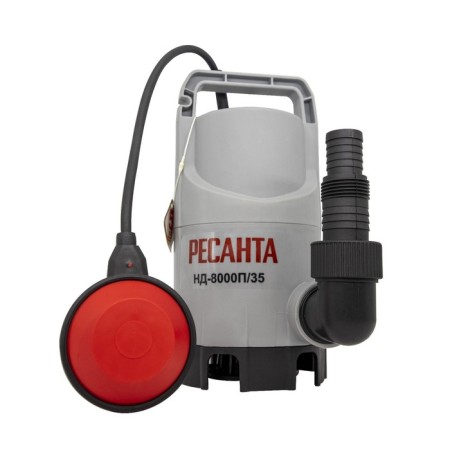 Drainage pump "Resanta" ND-8000P/35, 350 W, 133 l/min, pressure 5 m-1