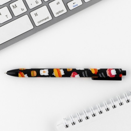 Automatic matte ballpoint pen “cats”, 0.7 mm-2
