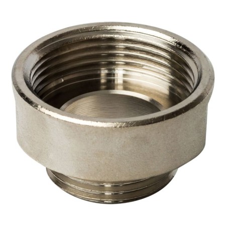 Adapter Stout SFT-0008-001141, 1 1/4 "x 1", internal/outer thread, nickel. brass