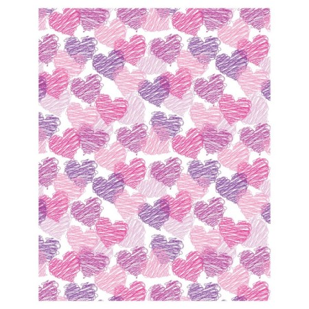 Pillow Board "shallow hearts, decorative, size 16x45 cm-1