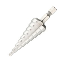 Bars drill stepped on metal 4-20 mm, p6m5, 6-shanned shank