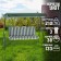 Swing Garden "Cosiness" Green, 170 x 150 x 110 cm, maximum load 210 kg