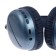 AKZ MAX10 headphones, wireless, full -size, microphone, backlight, blue