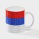 Ceramic “Flag of Russia” ceramic mug, 340 ml