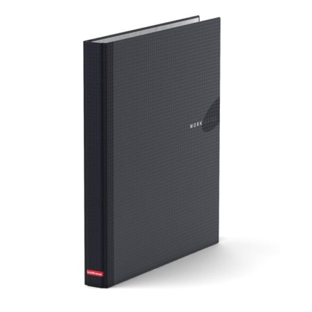 Folder on 4 rings A4, Erichkrause Work Inside, 35 mm, 1750 microns, black-4