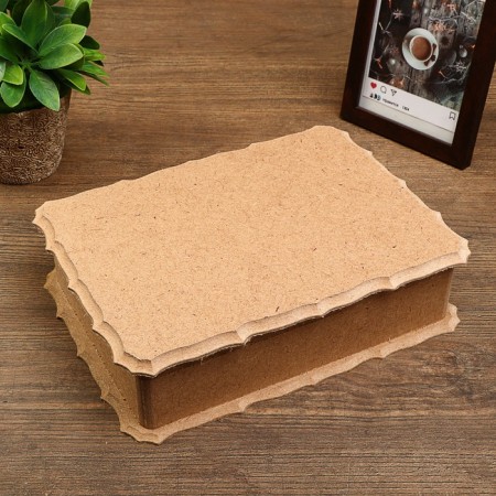 Figure casket large for decor from MDF 23x17.5x6 cm
