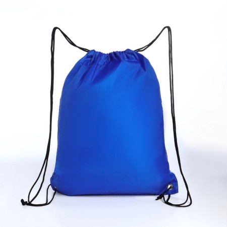 Bag for shoes on the lace, blue color-1