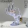 Stand for jewelry "Hand" 10.5 × 8 × 16 cm, the color is transparent