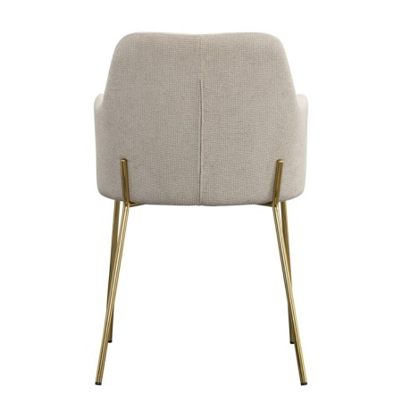 Dwight chair, 510 × 550 × 860 mm, textured Shenill, color light-5