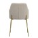 Dwight chair, 510 × 550 × 860 mm, textured Shenill, color light
