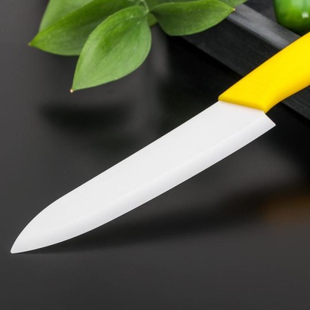 Knock Ceramic “Simple”, blade 15 cm, handle Soft Touch, color mix-1