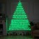 Girlyanda "Network" 2 × 2 m, IP20, dark thread, 152 LED, Green glow, 8 modes, 220 V