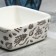 Keramic Kitchen ceramic saucer, 8.5 x 8.5 x 3.5 cm, white color