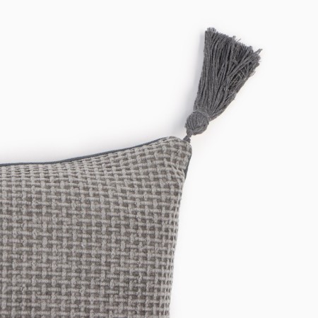 Decorative pillowcase "Ethel" Scandil 45*45 Gray, 100% p/e-3