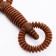 Dog toy "Motor", TPR+Bamboo, Massage, 16 x 5.8 cm