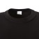 Women's T -shirt with a round gate, black color, size 52