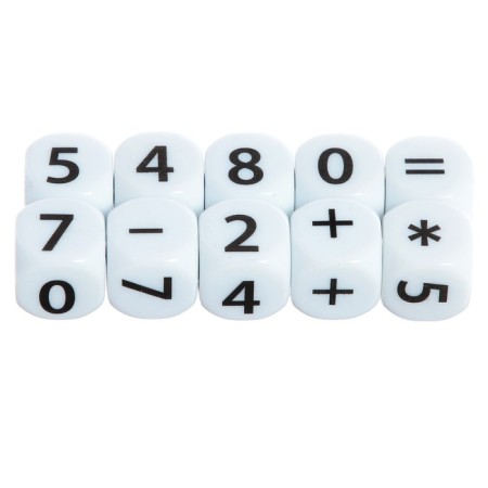 Board game "Cubes for wise men. Arithmetic"-5