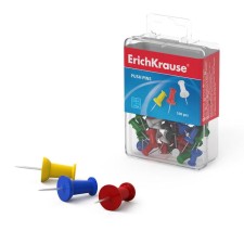 Power buttons Colored 100 pieces Erichkrause in Eurobox 19749